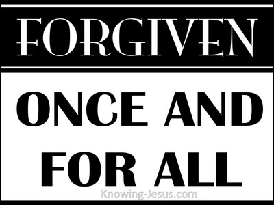 SALVATION - Forgiven Once For All (black)